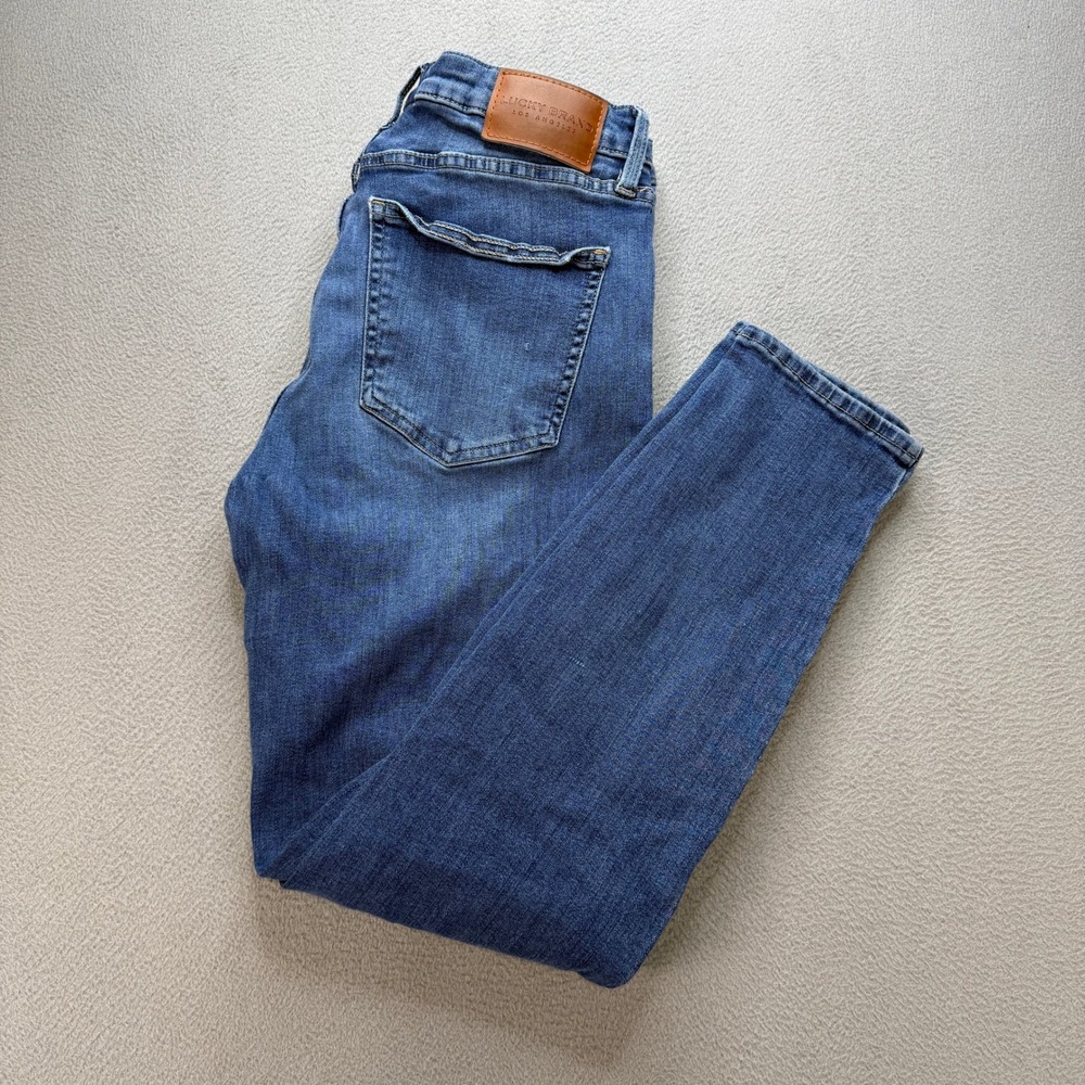 Lucky Brand Lolita Skinny Jeans Womens 12/31 Blue Cotton Blend Stretch Casual